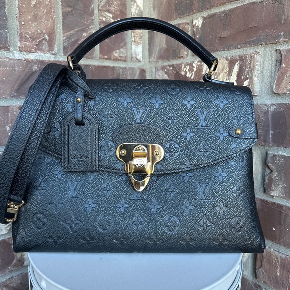 Louis Vuitton Handbags - SOLD Louis Vuitton Georges Handbag Monogram Empreinte Leather MM